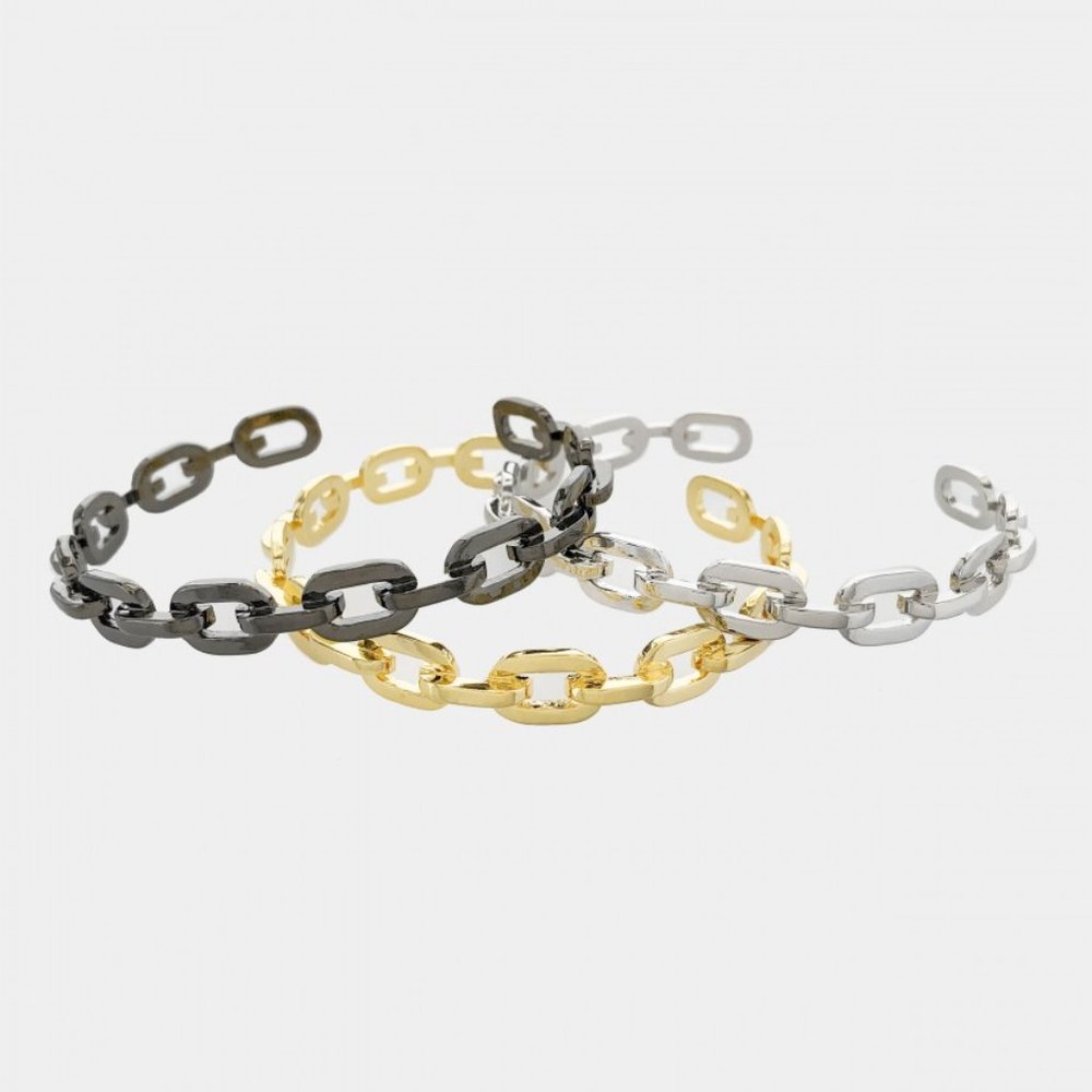 NEW Paperclip Chin Cuff Bracelet - Picture 3 of 7